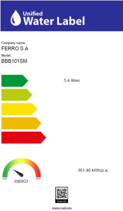 SIROCCO SENSOR PRE-MIXED POWER-SAFE, Bezdotykowa bateria umywalkowa stojąca