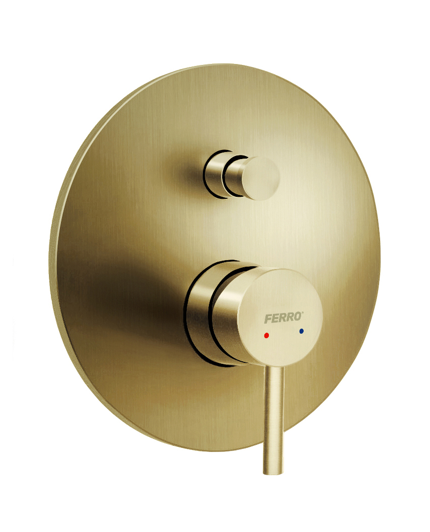 Bateria natryskowa podtynkowa 2F, bez zestawu natryskowego