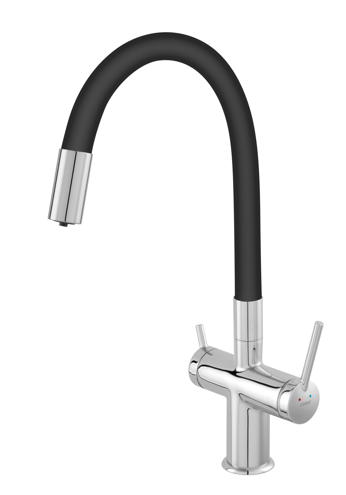 Bateria zlewozmywakowa do wody filtrowanej, elastyczna wylewka