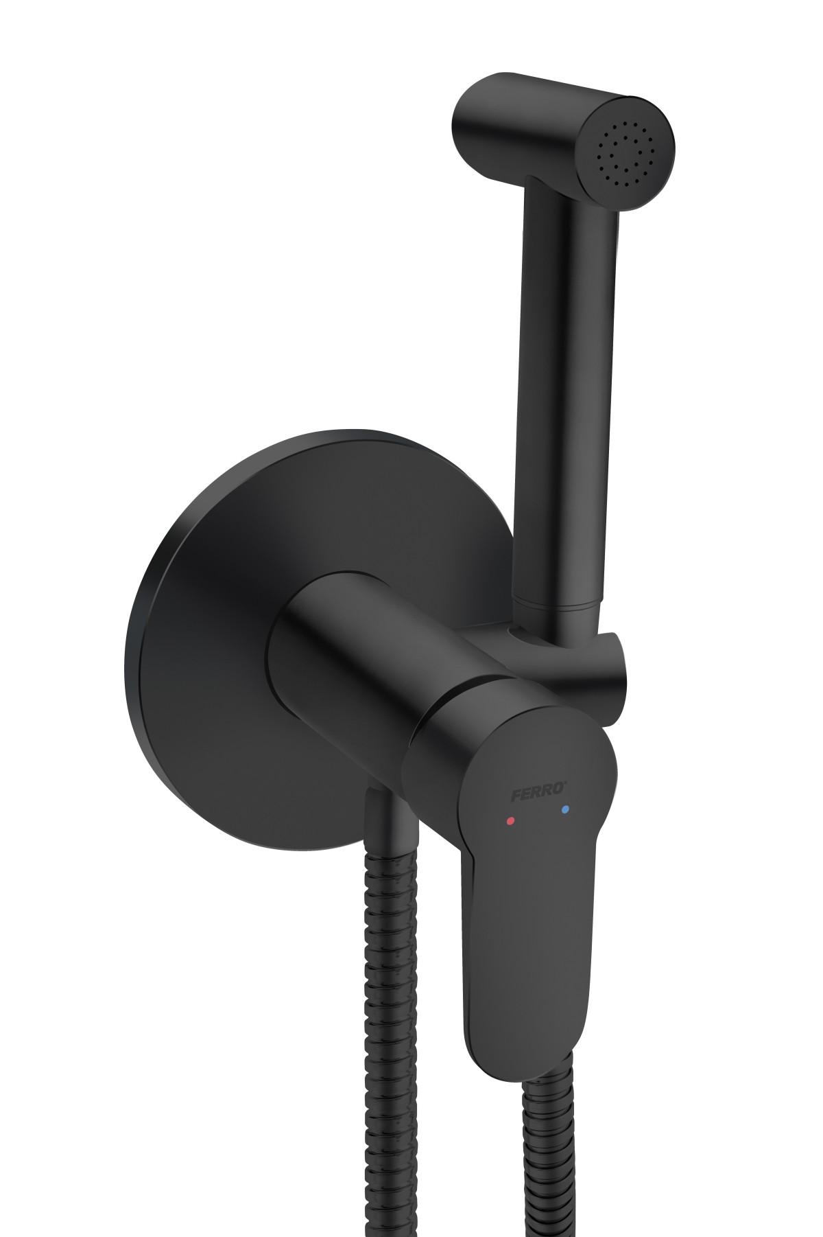 Bateria podtynkowa bidetowa, z zestawem