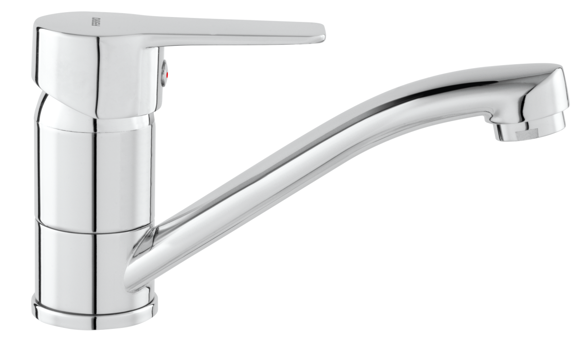 Bateria umywalkowa stojąca z obrotową wylewką