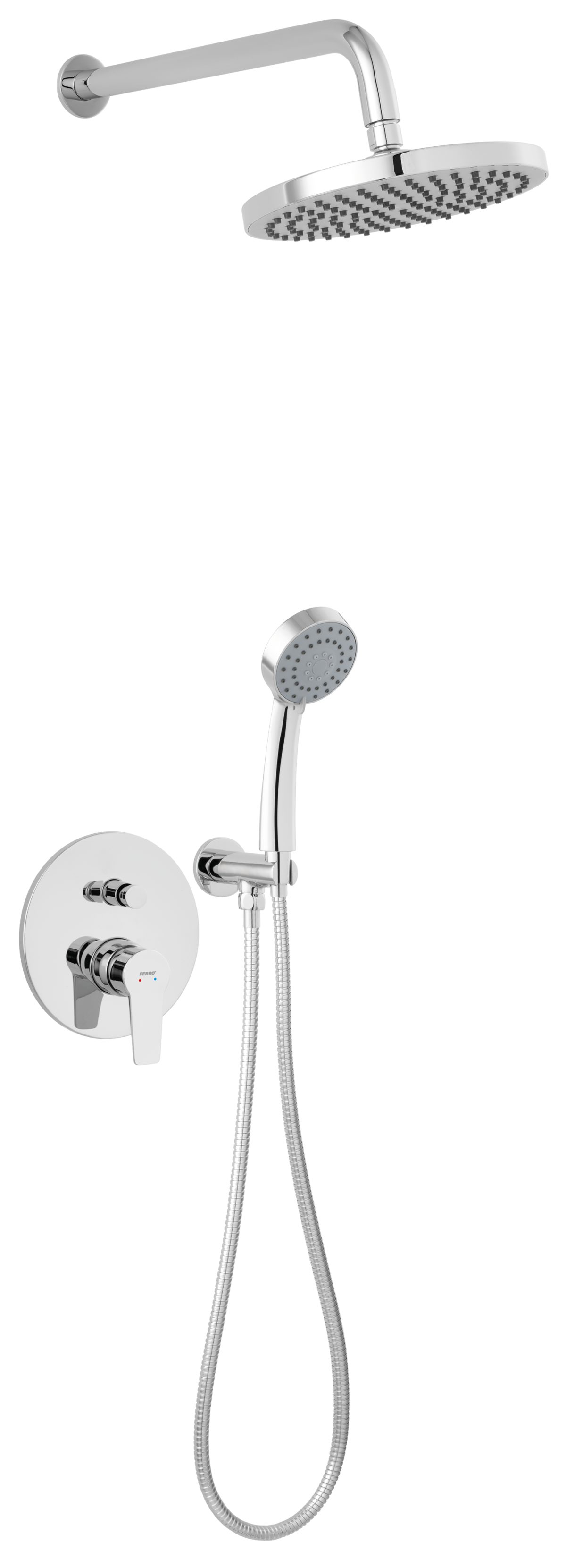 Zestaw natryskowy podtynkowy z baterią