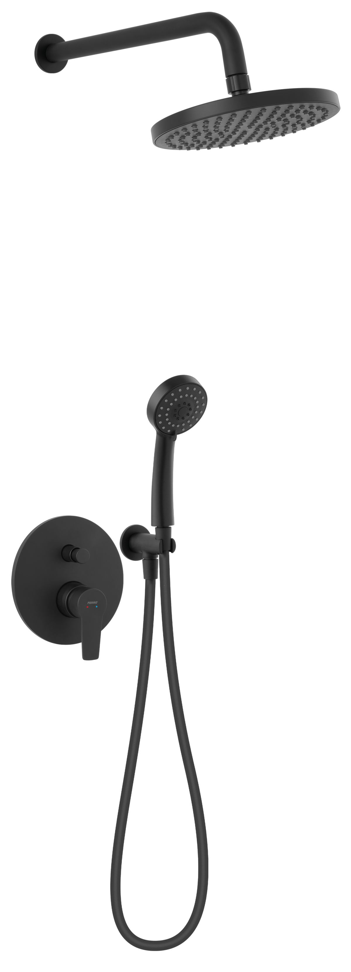 Zestaw natryskowy podtynkowy z baterią