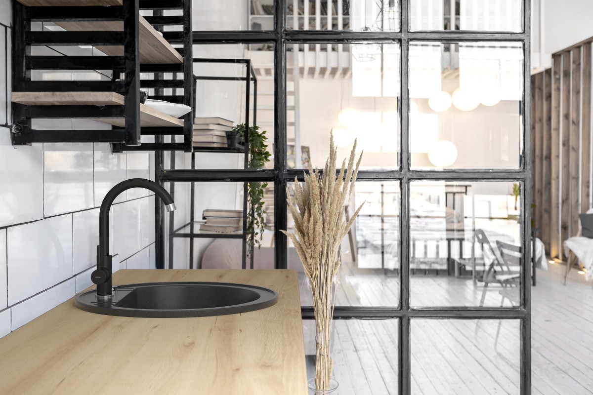 LUGIO, Bateria zlewozmywakowa stojąca