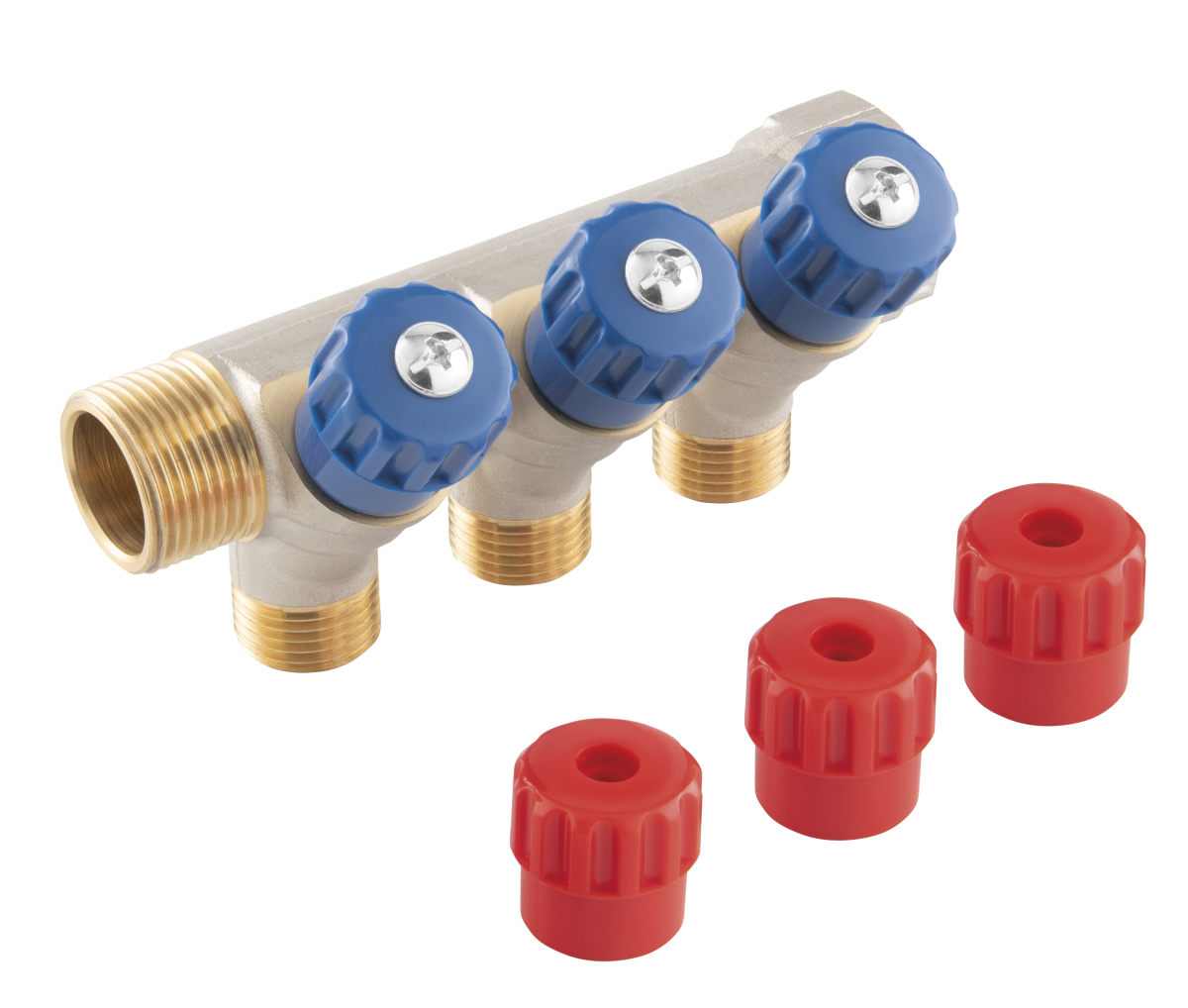 Rozdzielacz sanitarny 3/4” x 1/2”