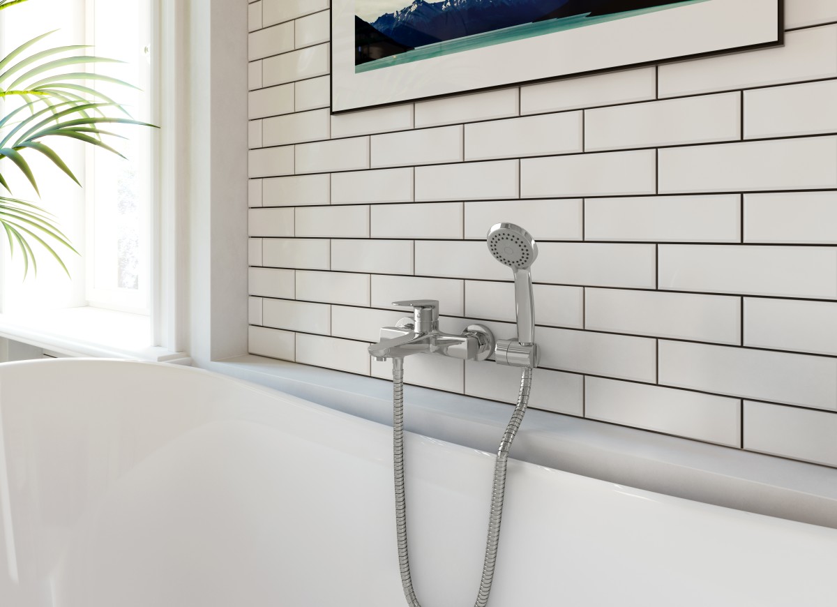 TIGA VERDELINE, Bateria wannowa ścienna