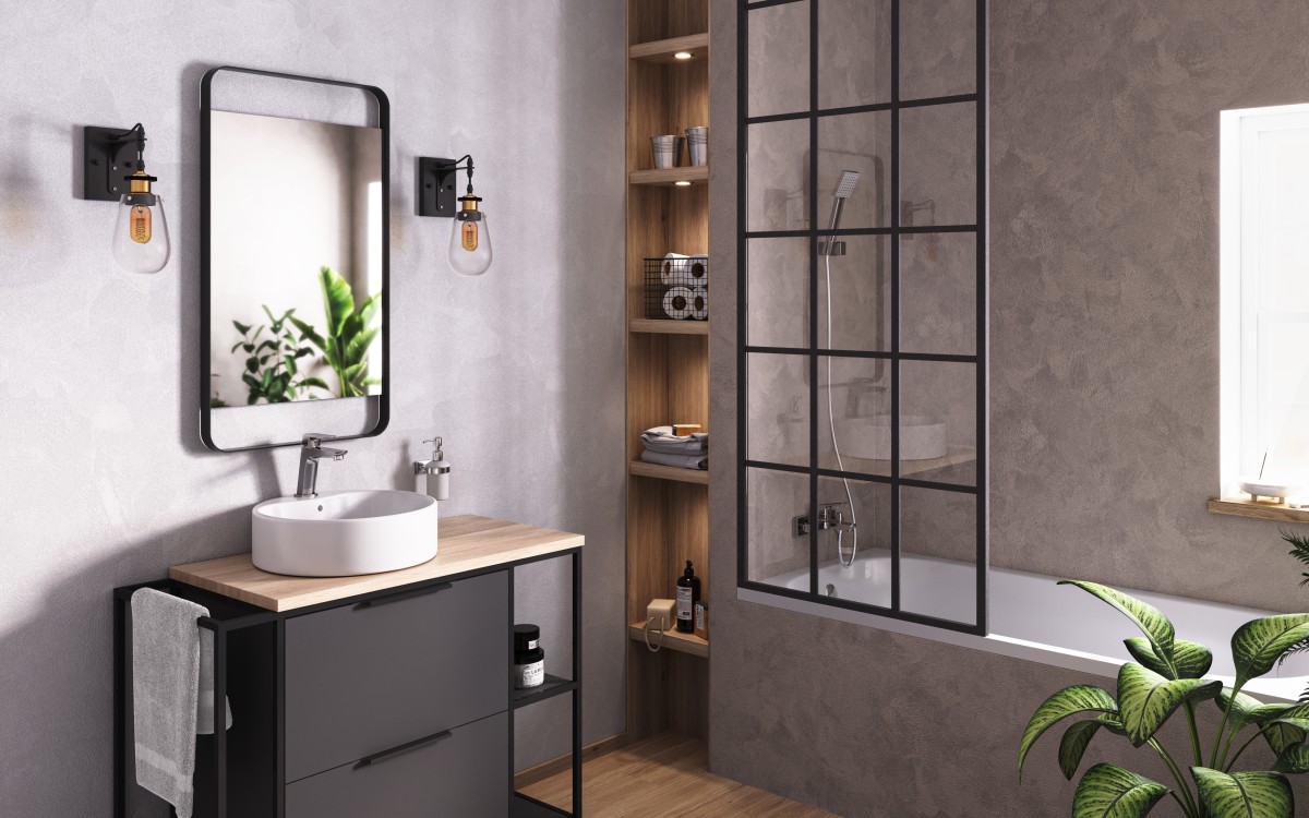 VITTO VERDELINE, Bateria umywalkowa stojąca