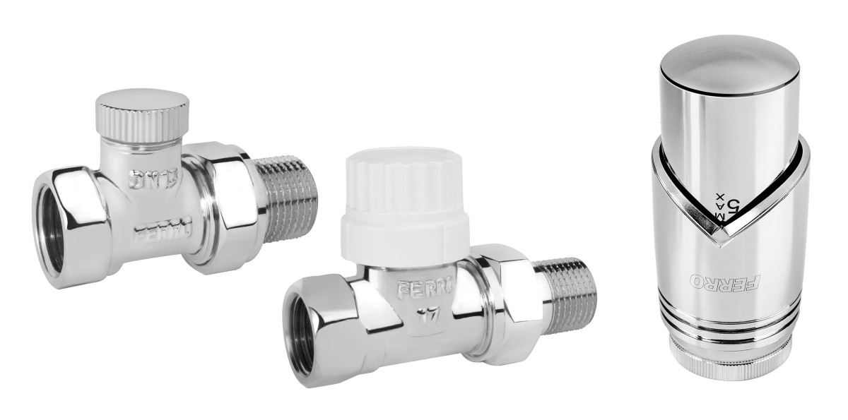 Dekoracyjny zestaw termostatyczny prosty