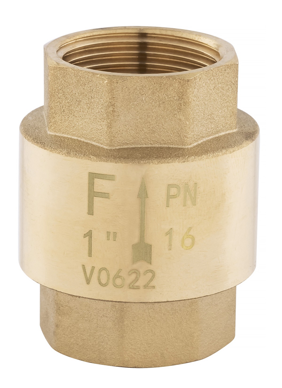 Zawór zwrotny z elementami zamykanymi z mosiądzu 1/2